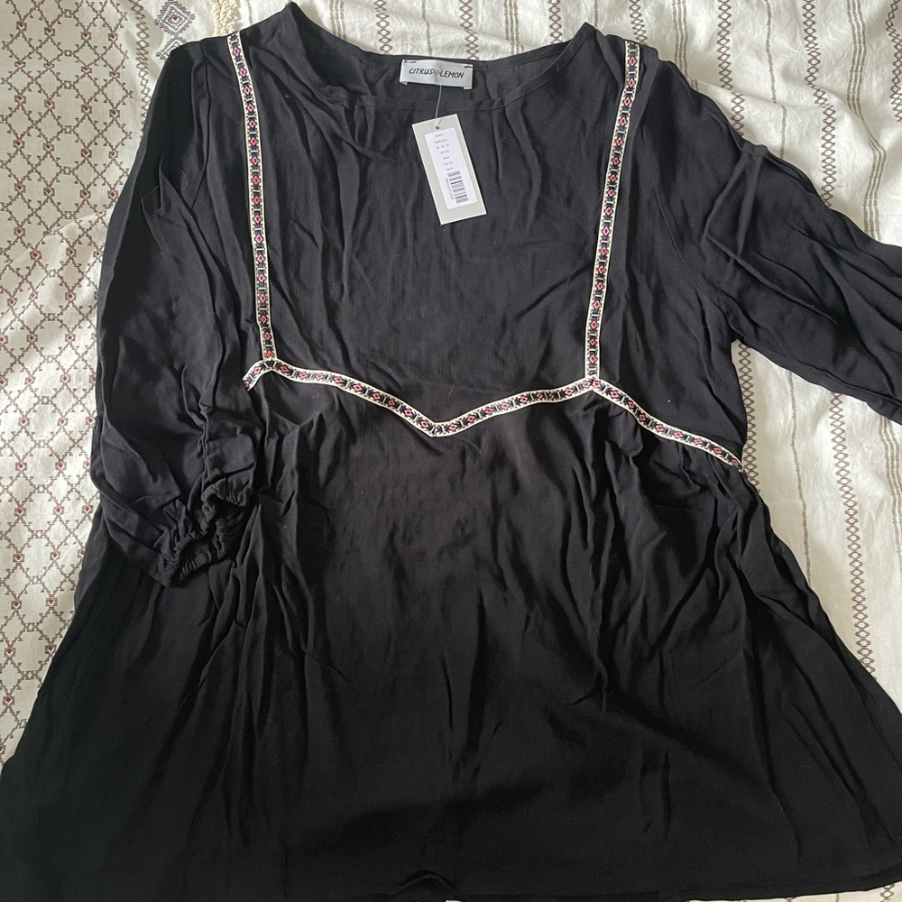NWT boho blouse